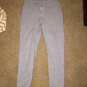 Free People stripped pants